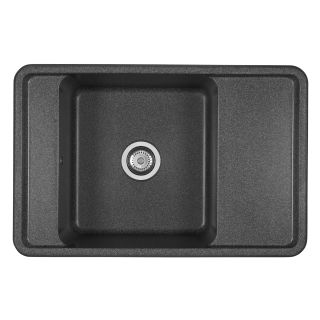 Мойка кухонная Акватон Беллис 78см графит 1A725032BS210